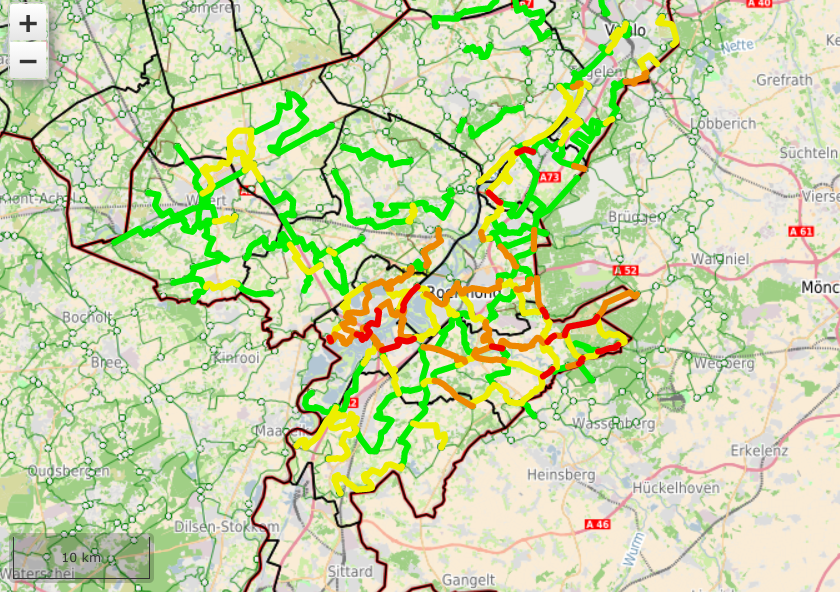 Routegebruik